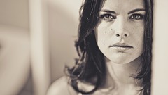 Eyes woman lips faces alexander brunettes portraits