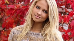 Eyes woman lips faces blondes blue eyes brunettes Norwegian 