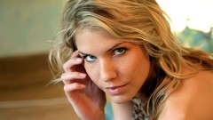 Eyes woman lips faces blondes green eyes brunettes models Iveta 