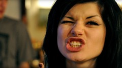 Eyes woman lips faces brunettes piercings portraits Russians 