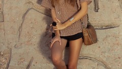 Eyes woman lips faces legs brunettes models clara alonso