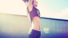 Eyes woman lips faces legs tattoos models boobs Olga Krov