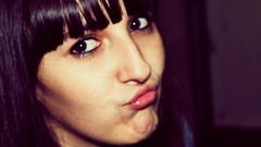 Eyes woman lips faces long hair brunettes