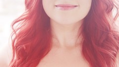 Eyes woman lips faces long hair redheads portraits Russians