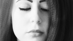 Eyes woman lips faces long hair redheads portraits Russians