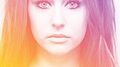 Eyes woman lips faces long hair redheads portraits Russians