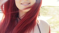 Eyes woman lips faces long hair redheads portraits Russians