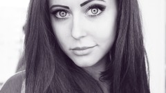 Eyes woman lips faces long hair redheads portraits Russians