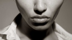 Eyes woman lips faces models Mike Dowson