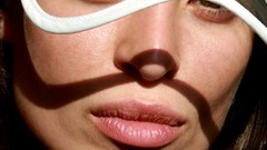 Eyes woman lips faces models Mike Dowson