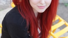 Eyes woman lips faces tattoos long hair redheads portraits 