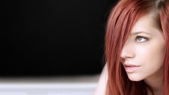 Eyes woman lips redheads Ariel Piper Fawn