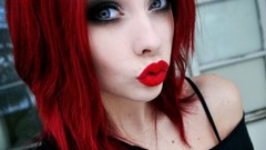 Eyes woman lips redheads ME 3