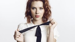 Eyes woman lips Scarlett Johansson faces Actress blue eyes