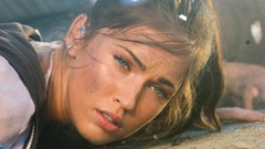 Eyes woman lips Transformers Megan Fox faces Actress blue eyes 