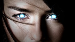 Eyes woman manipulation