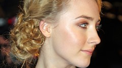 Eyes woman Profile Celebrity faces Actress saoirse ronan