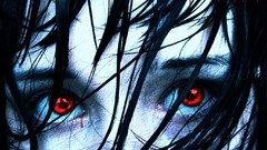 Eyes woman red eyes
