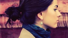 Eyes woman reflections sunlight smiley face