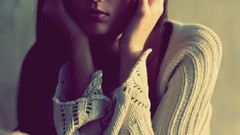 Eyes woman reflections sunlight smiling