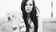 Eyes woman rocks brunettes models Russians Lena Kiera