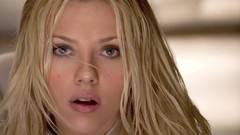 Eyes woman Scarlett Johansson faces blondes