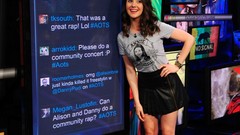 Eyes woman TV shows Actress brunettes community alison brie