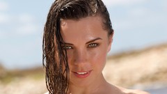 Eyes woman wet faces models Anita E