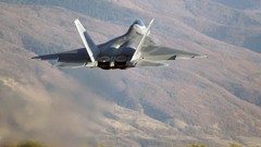 F-22 Raptor jet aircraft