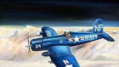 F4U Corsair Aircraft artwork