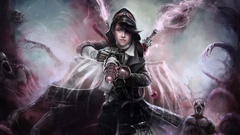 Face hell Drawn photoshoot