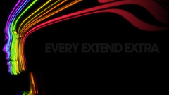 Face rainbow surreal Art