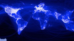 Facebook world map