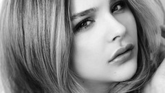 Faces Actress chloe moretz grayscale