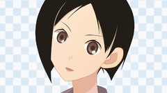 Faces anime girls brown eyes short hair sayonara zetsubou 