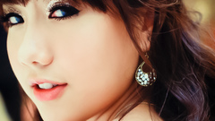 Faces bangs woman asians