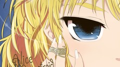 Faces blue eyes short hair touhou