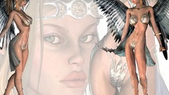 Faces fans fantasy art