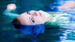 Faces floating swimming pools