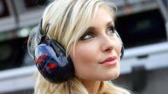 Faces formula one close-up