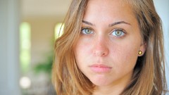 Faces green eyes pornstars Riley Reid
