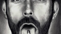 Faces illustrations artwork scans