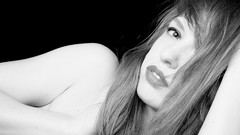 Faces nude grayscale