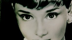 Faces portraits Audrey Hepburn