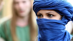 Faces toureg algerian culture