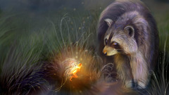 Fairies artwork Bente Schlick