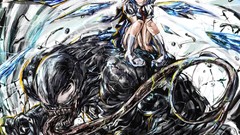 Fairies bows blue hair anime girls short hair touhou cirno 