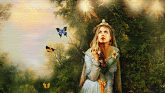 Fairies fantasy art woman