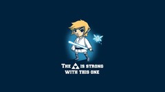 Fairies star wars link strong lightsabers zelda Luke Skywalker 