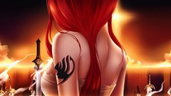 Fairy tail fantasy art Scarlet Erza